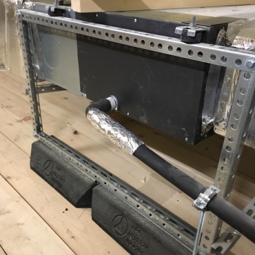 Опорно-крепежные системы BIG FOOT на объекте 